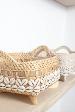 Korb Kerang Off Weiß