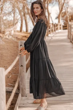 Maxikleid Ida Schwarz