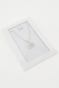 Palmtree Halskette Silber